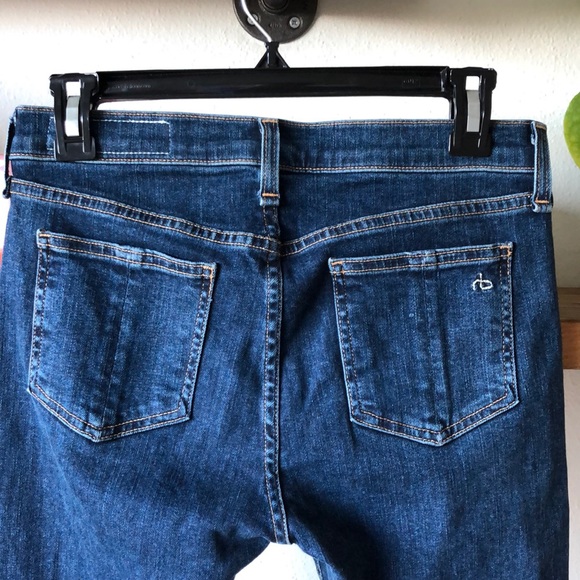 Rag and Bone Skinny Cropped Ankle Jeans 27 - Picture 6 of 8